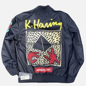 Keith Haring x Members Only Jacket